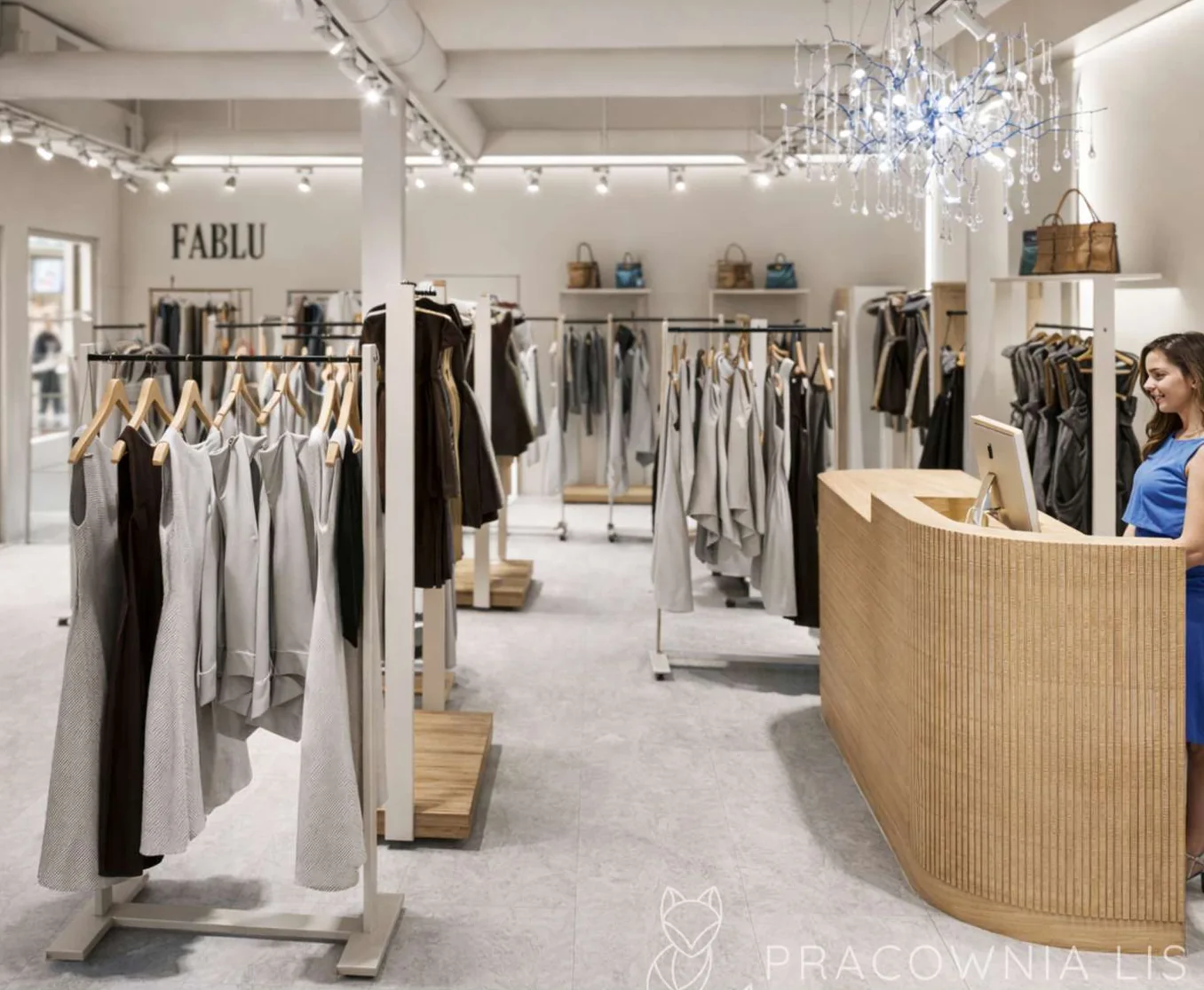Projekt butiku Fablu w Designer Outlet Gdańsk