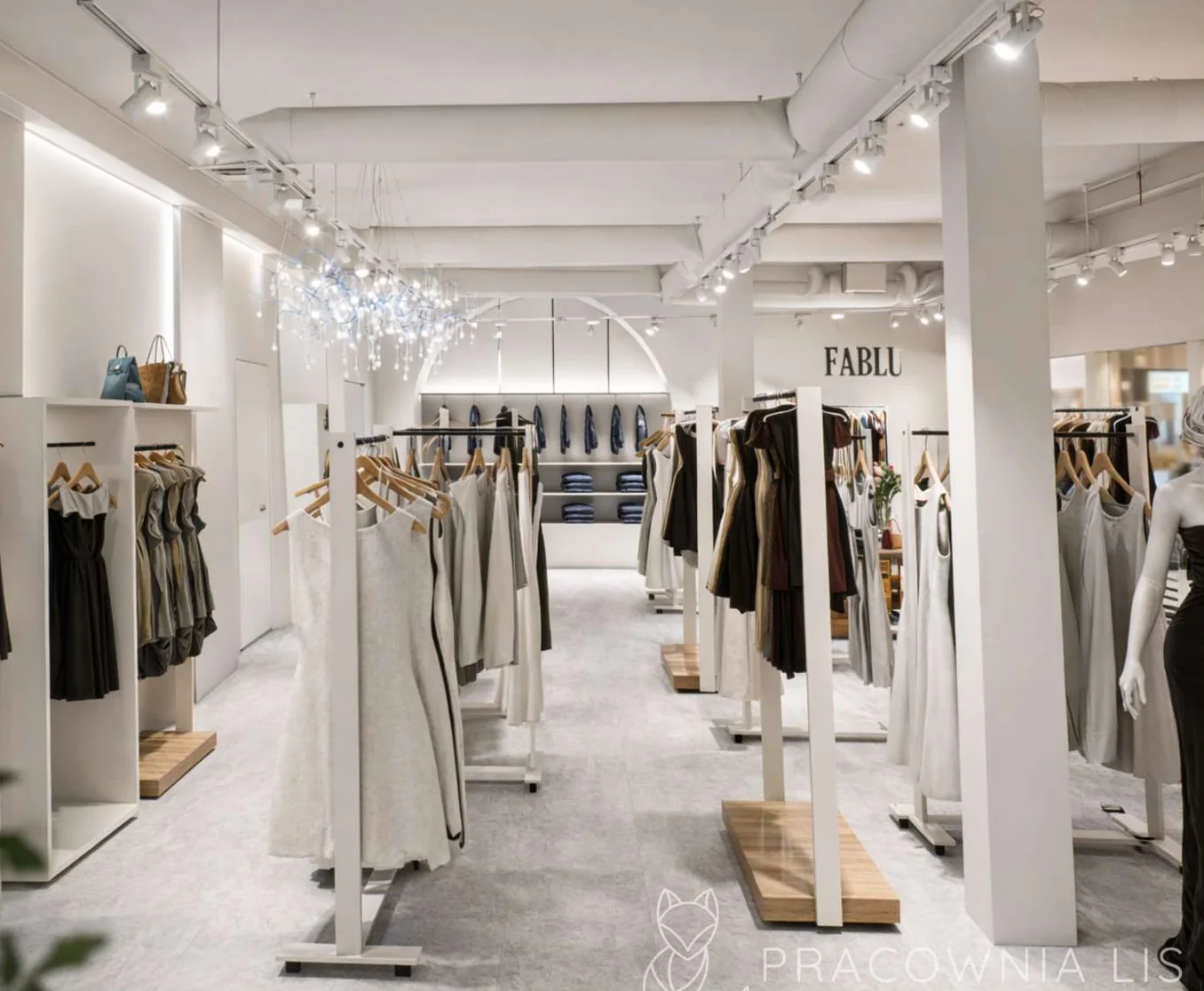 Projekt butiku Fablu w Designer Outlet Gdańsk